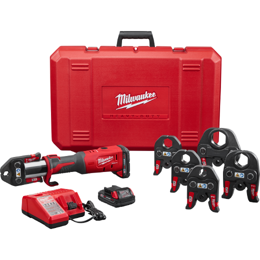 2773-22 Milwaukee M18 Press Tool Kit with 1/2"- 2" Jaws