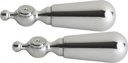 374-PLPRJKCP Chicago Plain Brass Handles 3-3/4"
