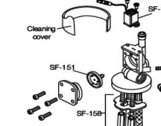 SF-151 Symmons Solenoid Valve Membrane S-6080