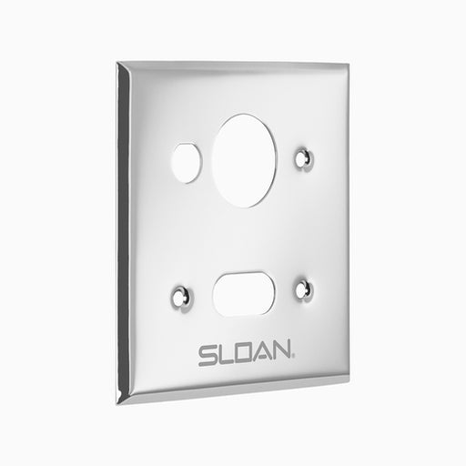 EL-566-A Wall Plate Assembly for Urinal with Override Button
