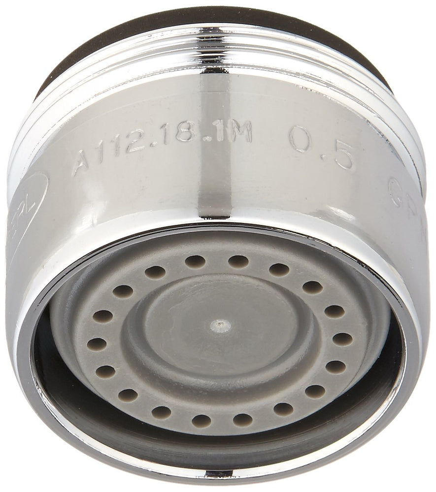 10 2700 3 13/16"-27 Male, Chrome Plated Aerator, 0.5 gpm (6 pack)