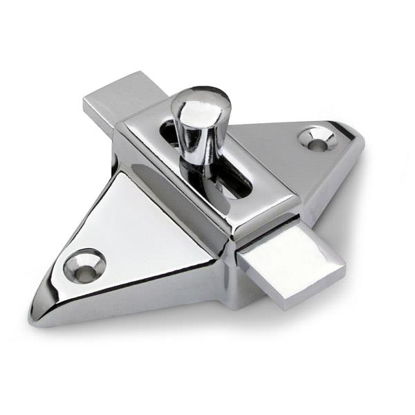 #5020 Surface Mounted Slide Latch - Polished Chrome