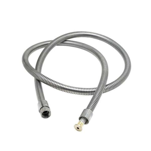 B-0068-H2A T&S Hose, 68" Flexible Stainless Steel, Less Handle