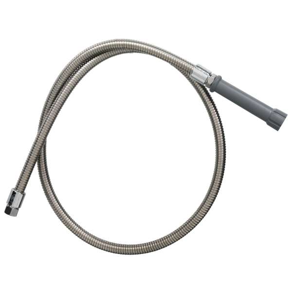 B-0068-H T&S Hose, 68" Flexible Stainless Steel (Gray Handle)