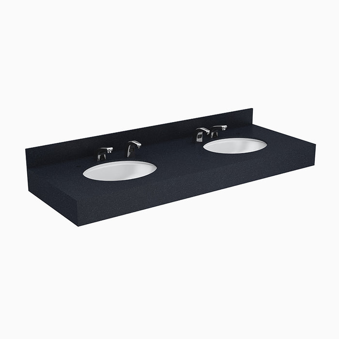 Two Station Counter Top Basin Lavatory DSCT-82000