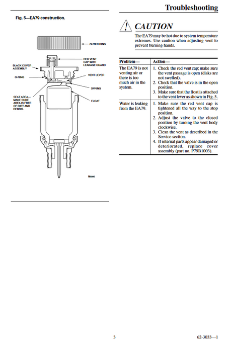 EA79A1004 Honeywell Industrial Air Vent