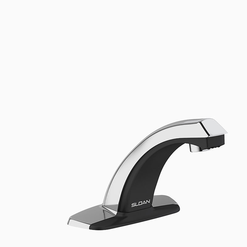 EBF85 BATTERY FAUCET W/ETF433A 8" PLATE