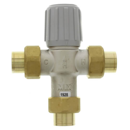 AM101-US-1LF 3/4in Honeywell Sweat Union Mixing Valve